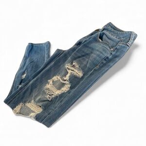 American Eagle Distressed Sz 2 Women's Comfortable Regular Fit Jeans